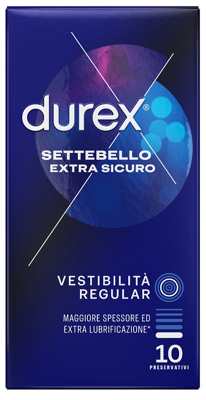 PROFILATTICO DUREX SETTEBELLO EXTRA SICURO 10 PEZZI - Parafarmacia Mostacciano