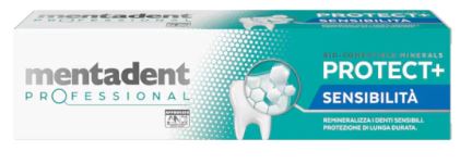 MENTADENT PROFESSIONAL DENTIFRICIO PROTECT + SENSIBILITA' 75 ML - Parafarmacia Mostacciano