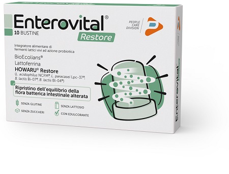 ENTEROVITAL RESTORE 10 BUSTINE - Parafarmacia Mostacciano