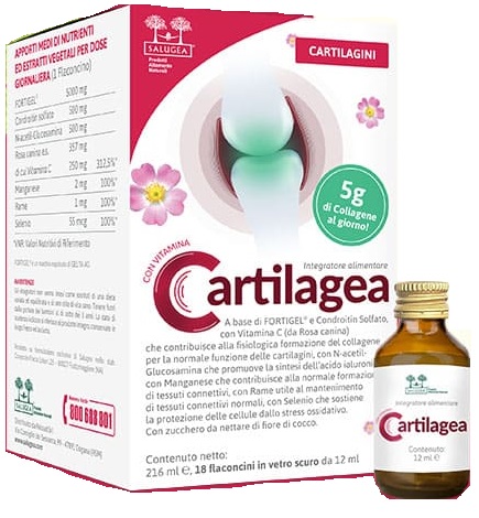 CARTILAGEA SALUGEA 18 FLACONCINI DA 12 ML - Parafarmacia Mostacciano