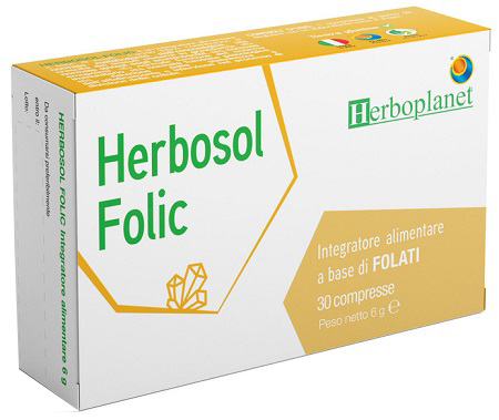 HERBOSOL FOLIC 30 COMPRESSE - Parafarmacia Mostacciano