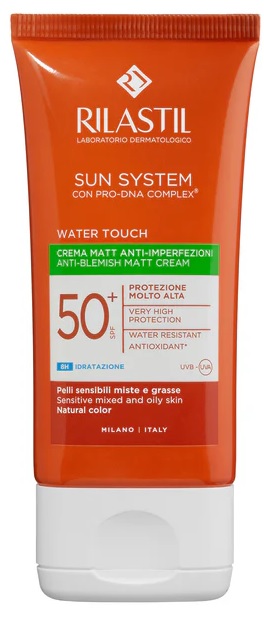 RILASTIL SUN SYSTEM WATER TOUCH FLUIDO SPF50+ 50 ML NUOVA FORMULAZIONE - Parafarmacia Mostacciano