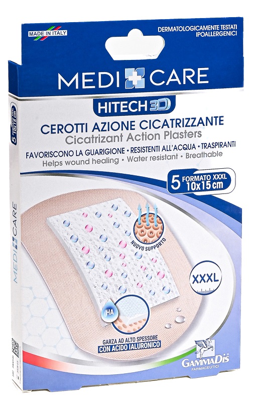 CEROTTO MEDICARE CICATRIZZANTI 10X15 5 PEZZI - Parafarmacia Mostacciano