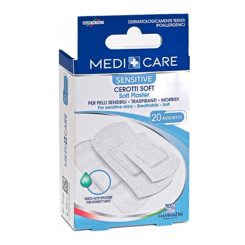 CEROTTO MEDICARE DELICATI ASSORTITI 20 PEZZI - Parafarmacia Mostacciano