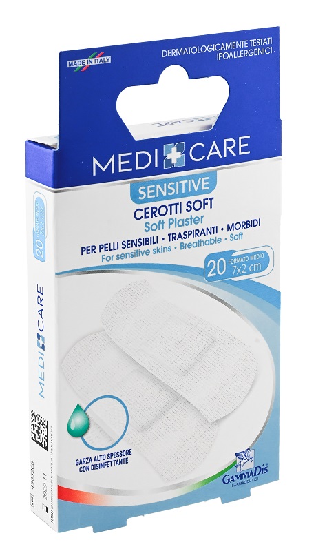 CEROTTO MEDICARE DELICATI MEDI 20 PEZZI - Parafarmacia Mostacciano