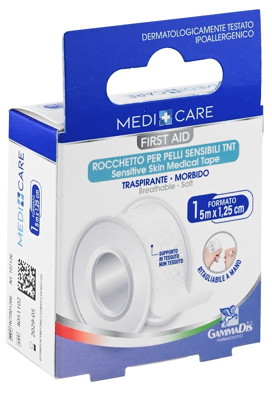 CEROTTO IN ROCCHETTO MEDICARE  TNT BIANCO 500X1,25 CM - Parafarmacia Mostacciano