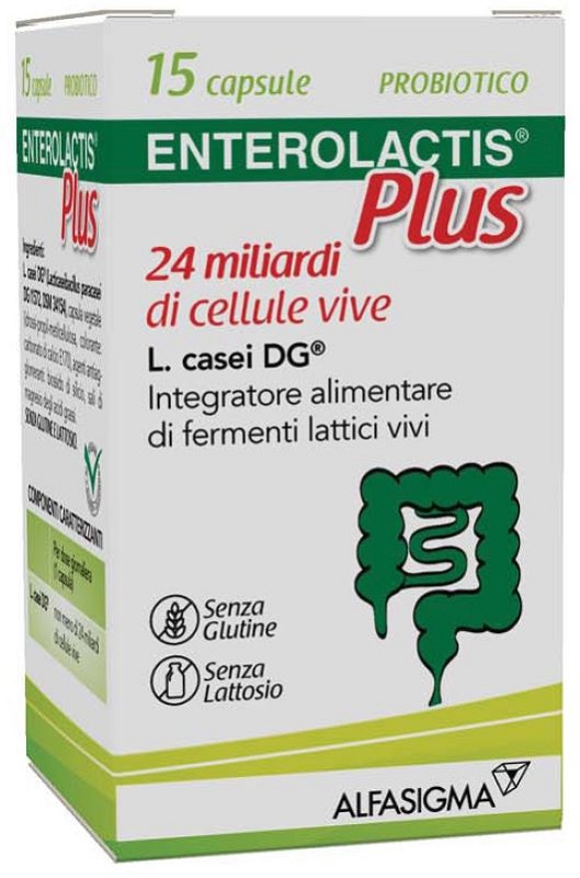 ENTEROLACTIS PLUS 15 CAPSULE - Parafarmacia Mostacciano