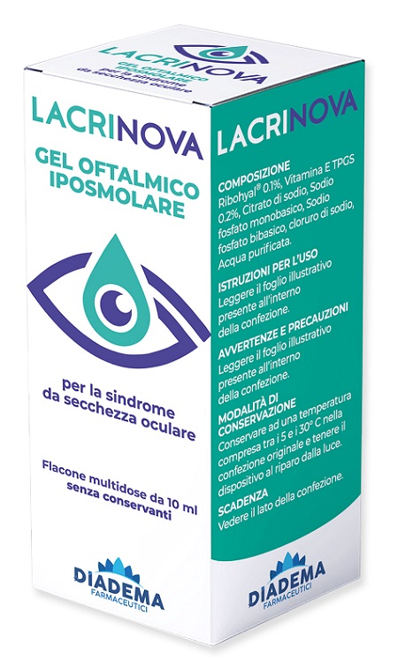 LACRINOVA GEL OFTALMICO IPOSMOLARE TB 10 ML - Parafarmacia Mostacciano