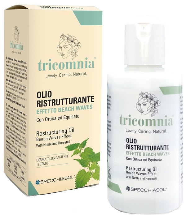 TRICOMNIA OLIO RISTRUTTURANTE EFFETTO BEACH WAVES 50 ML - Parafarmacia Mostacciano