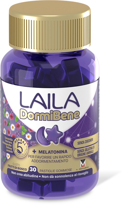 LAILA DORMIBENE 30 GOMMOSE - Parafarmacia Mostacciano