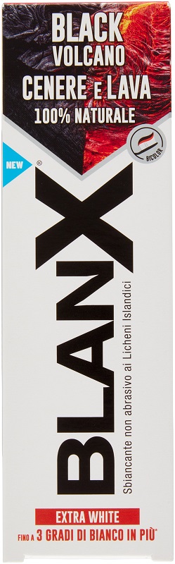 BLANX BLACK VOLCANO DENTIFRICIO 75 ML - Parafarmacia Mostacciano