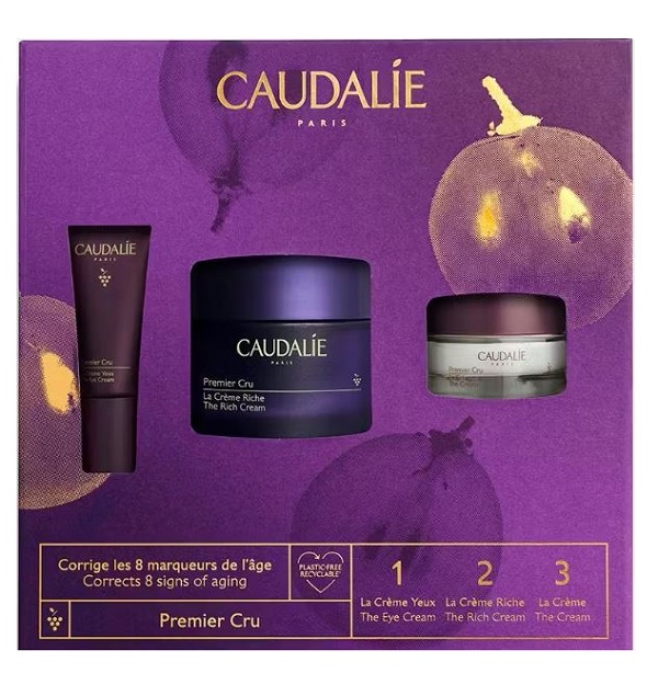 PREMIER CRU COFANETTO XMAS 2023 1 CREMA RICCA PREMIER CRU 50 ML + 1 PREMIER CRU OCCHI 5 ML + 1 CREMA PREMIER CRU 15 ML - Parafarmacia Mostacciano