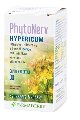 PHYTONERV HYPERICUM 30 CAPSULE - Parafarmacia Mostacciano