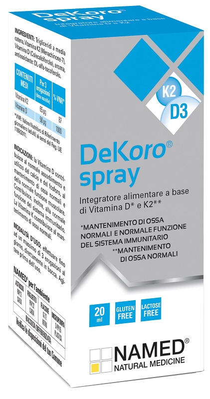 DEKORO SPRAY + 20 ML - Parafarmacia Mostacciano