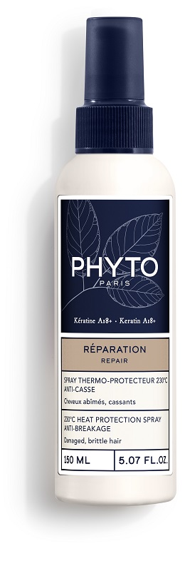 PHYTO PARIS REPARATION SPRAY TERMOPROTETTIVO 230 GRADI CELSIUS ANTI ROTTURA PER CAPELLI DANNEGGIATI FRAGILI 150 ML - Parafarmacia Mostacciano
