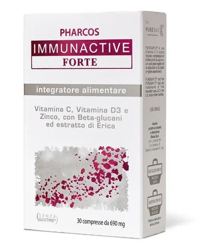 IMMUNACTIVE FORTE PHARCOS 30 COMPRESSE - Parafarmacia Mostacciano