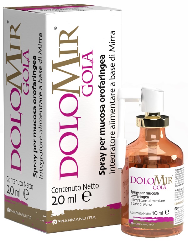 DOLOMIR GOLA SPRAY 20 ML - Parafarmacia Mostacciano