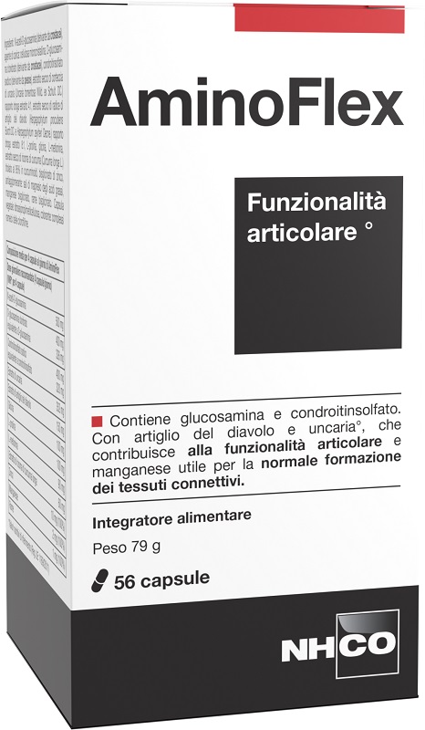 AMINOFLEX 56 CAPSULE - Parafarmacia Mostacciano