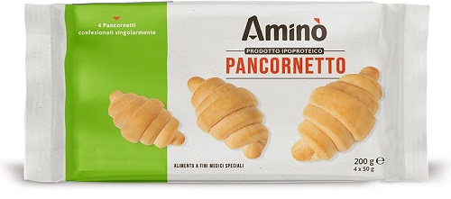 AMINO' PANCORNETTO IPOPROTEICO 4 PEZZI X 50 G - Parafarmacia Mostacciano