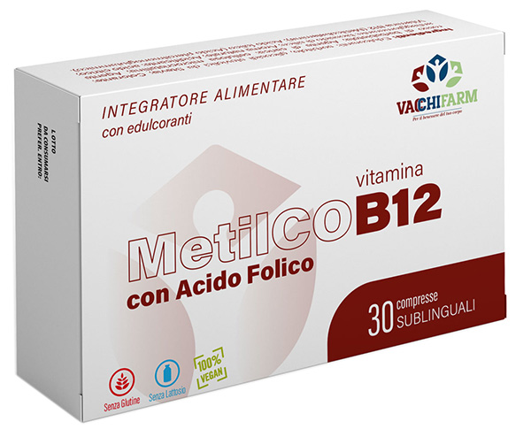 METILCOB12 30 COMPRESSE SUBLINGUALI 500MG CON EDULCORANTI SENZA GLUTINE E LATTOSIO - Parafarmacia Mostacciano