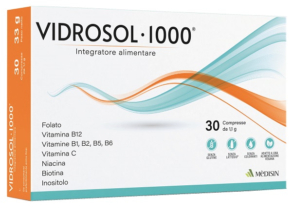 VIDROSOL 1000 30 COMPRESSE - Parafarmacia Mostacciano