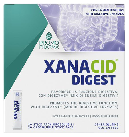 XANACID DIGEST 20 STICK - Parafarmacia Mostacciano
