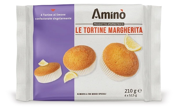 AMINO' LE TORTINE MARGHERITA 4 PEZZI X 52,5G - Parafarmacia Mostacciano