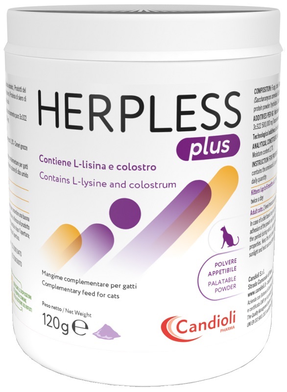 HERPLESS PLUS POLVERE 120 G - Parafarmacia Mostacciano