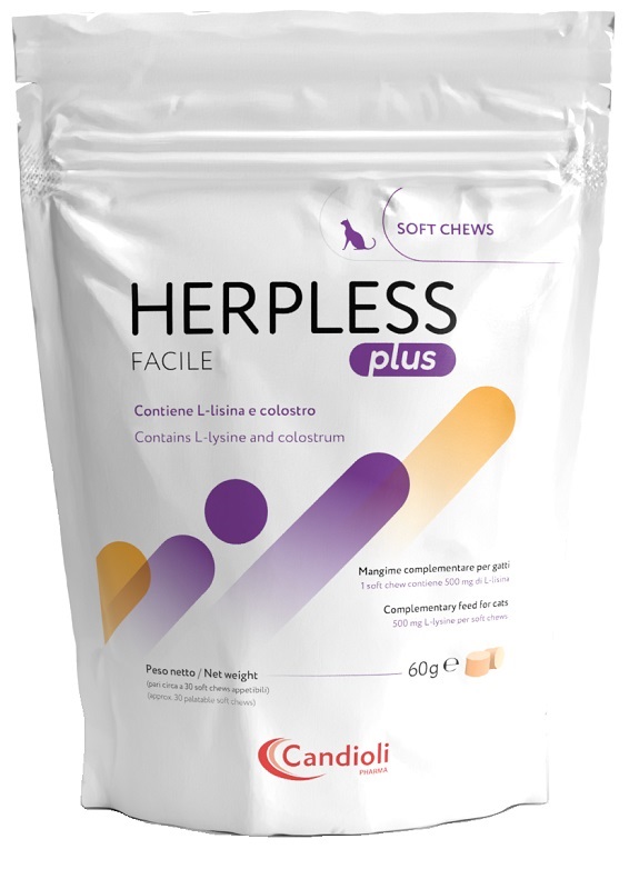 HERPLESS PLUS FACILE 30 SOFT CHEWS - Parafarmacia Mostacciano