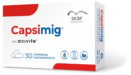 CAPSIMIG 30 COMPRESSE GASTROPROTETTE - Parafarmacia Mostacciano