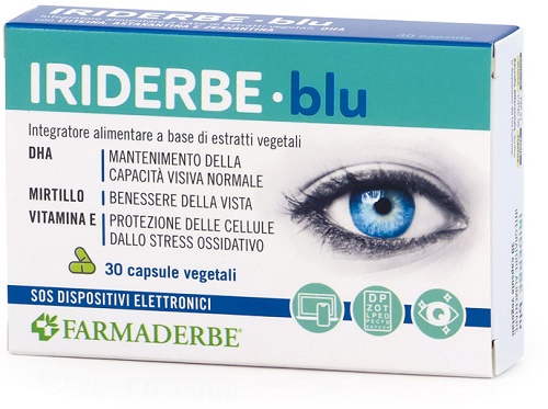 IRIDERBE BLU DHA 30 CAPSULE - Parafarmacia Mostacciano