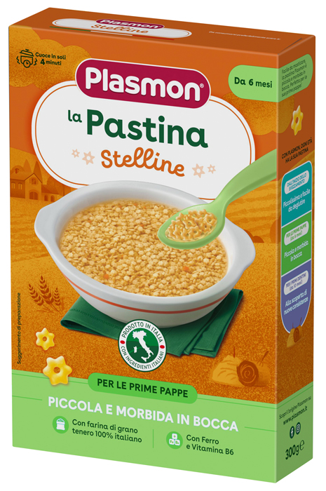 PLASMON PASTA STELLINE 300 G - Parafarmacia Mostacciano