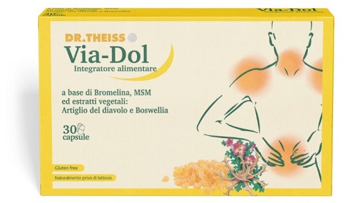 THEISS VIA-DOL ARTIGLIO DEL DIAVOLO E BOSWELLIA 30 CAPSULE - Parafarmacia Mostacciano