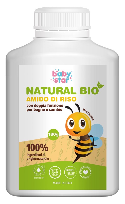 BABYSTAR AMIDO DI RISO NATURAL BIO 180 G - Parafarmacia Mostacciano