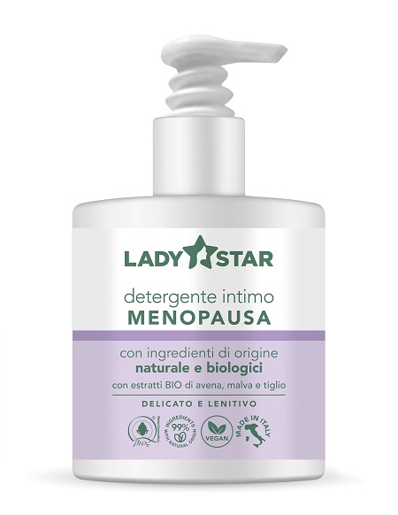 LADYSTAR DETERGENTE INTIMO DONNA IN MENOPAUSA 300 ML - Parafarmacia Mostacciano