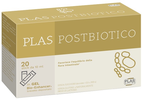 PLAS POSTBIOTICO 20 STICK PACK - Parafarmacia Mostacciano