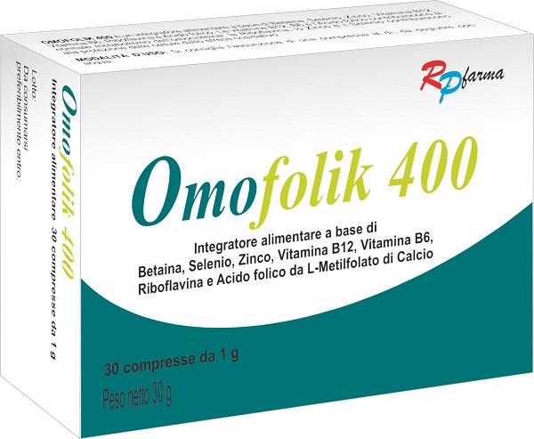 OMOFOLIK 400 30 COMPRESSE - Parafarmacia Mostacciano