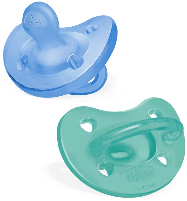 CHICCO GOMMOTTO SILICONE AZZURRO 16-36 MESI 2 PEZZI - Parafarmacia Mostacciano