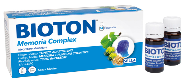 BIOTON MEMORIA COMPLEX 14 FLACONCINI DA 10 ML - Parafarmacia Mostacciano