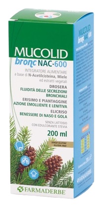 MUCOLID BRONC NAC 600 200 ML - Parafarmacia Mostacciano