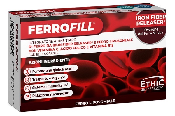 FERROFILL 30 COMPRESSE - Parafarmacia Mostacciano