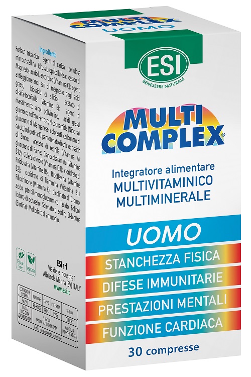 ESI MULTICOMPLEX UOMO 30 COMPRESSE - Parafarmacia Mostacciano