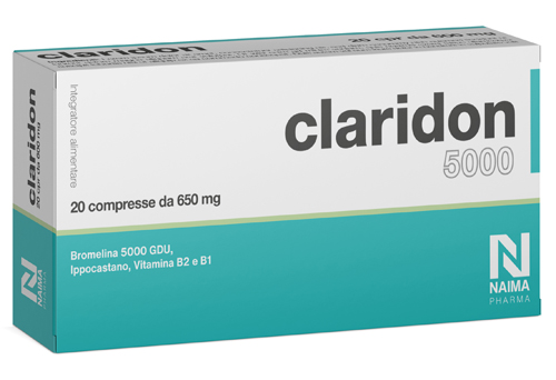 CLARIDON 5000 20 COMPRESSE - Parafarmacia Mostacciano