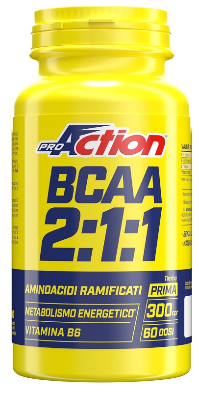 PROACTION FIT BCAA 2:1:1 300 COMPRESSE - Parafarmacia Mostacciano