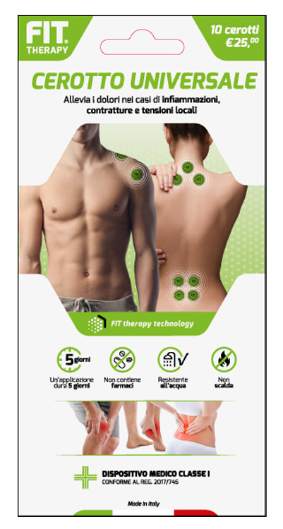 FIT THERAPY CEROTTO UNIVERSALE 10 PEZZI - Parafarmacia Mostacciano
