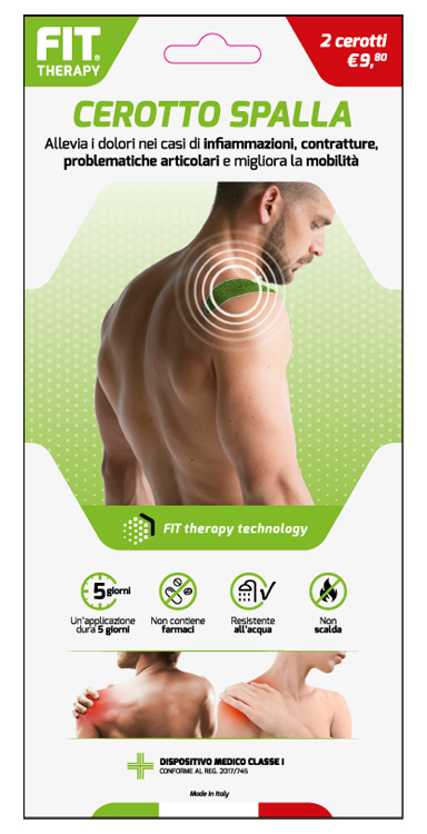 FIT THERAPY CEROTTO SPALLA 2 PEZZI - Parafarmacia Mostacciano