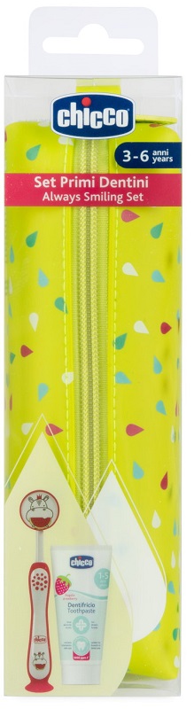 CHICCO SET DENTALE 3-6 YEARS ROSA - Parafarmacia Mostacciano