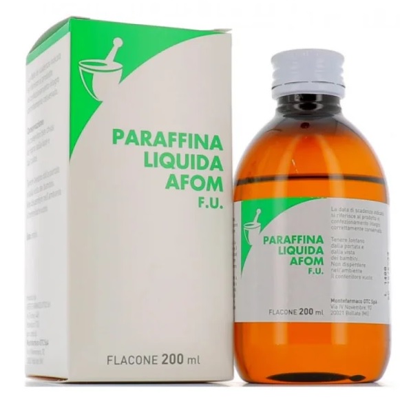 PARAFFINA LIQUIDA AFOM FU 200 ML - Parafarmacia Mostacciano