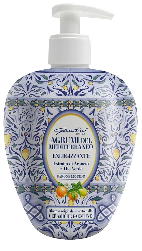 GANDINI SAPONE LIQUIDO FAENZA AGRUMI 500 ML - Parafarmacia Mostacciano