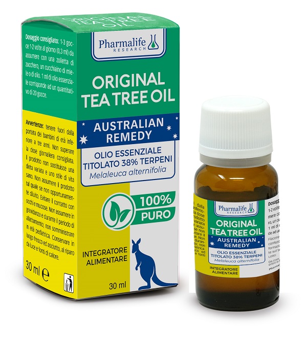 ORIGINAL TEA TREE OIL 30 ML - Parafarmacia Mostacciano